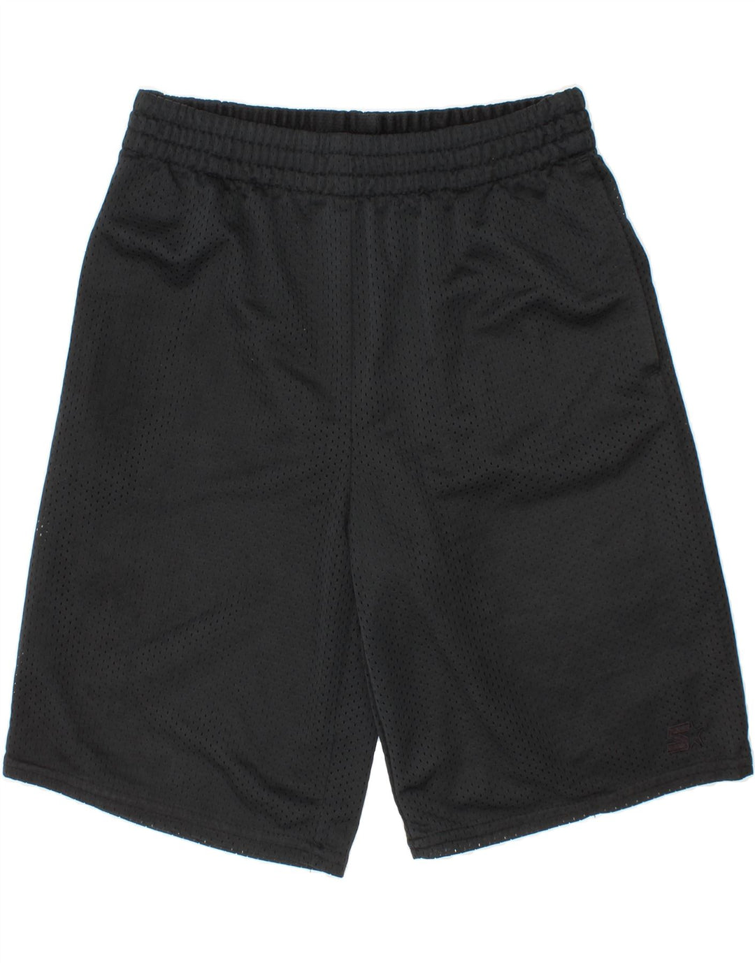 STARTER Boys Sport Shorts 7-8 Years Medium Black Polyester Vintage Starter and Second-Hand Starter from Messina Hembry 