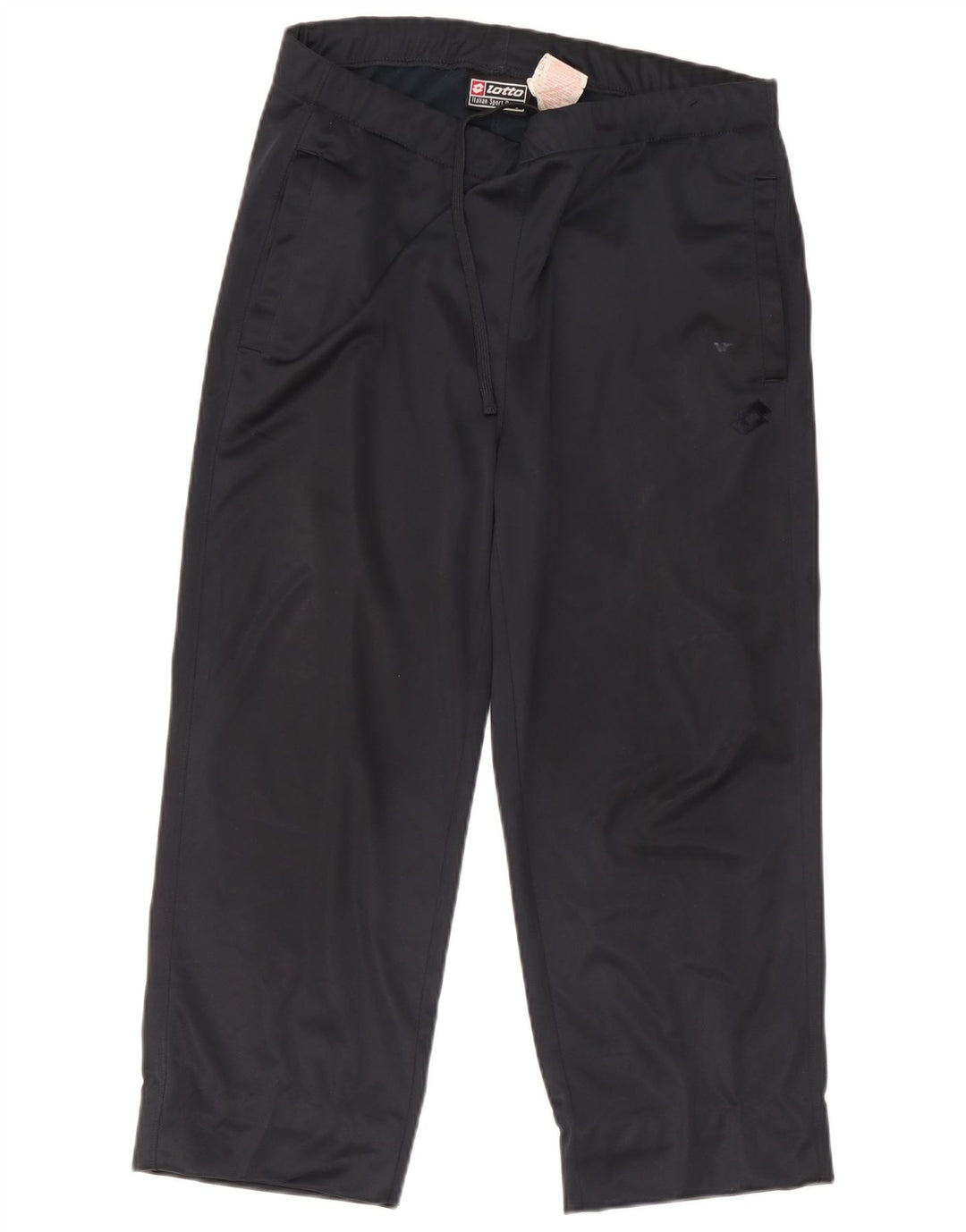 Lotto Mens Crop Tracksuit Trousers Medium Navy Blue Polyester