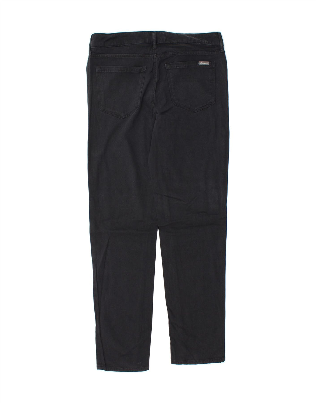 EDDIE BAUER Womens Slim Casual Trousers US 6 Medium W30 L30 Black Vintage Eddie Bauer and Second-Hand Eddie Bauer from Messina Hembry 