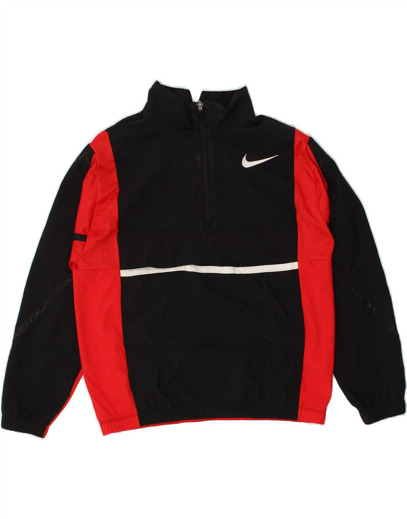 NIKE Boys Dri Fit Pullover Tracksuit Top Jacket 12-13 Years Large  Black | Vintage Nike | Thrift | Second-Hand Nike | Used Clothing | Messina Hembry 