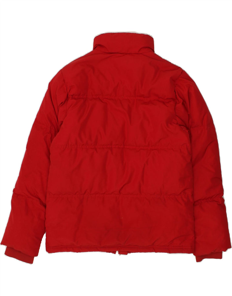 PUMA Mens Padded Jacket UK 38 Medium Red | Vintage Puma | Thrift | Second-Hand Puma | Used Clothing | Messina Hembry 