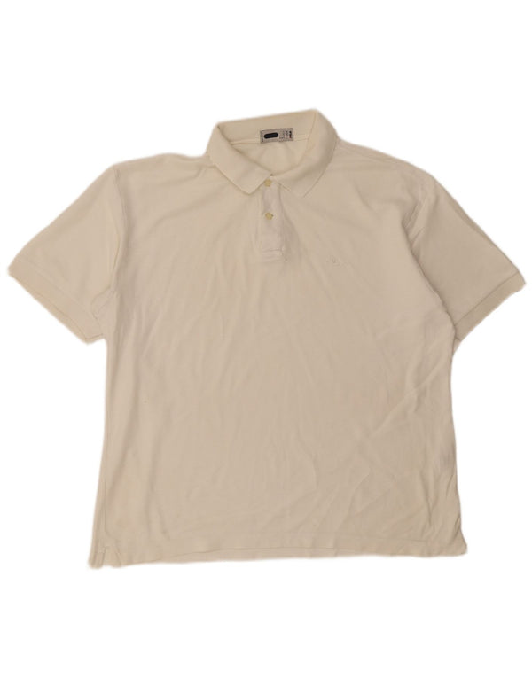 Fila Mens Polo Shirt Large White