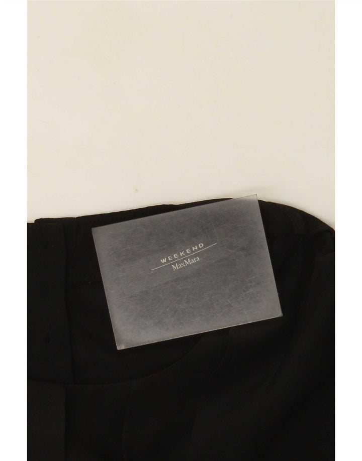 Max Mara Womens Weekend Sleeveless Blouse Top UK 16 Large Black