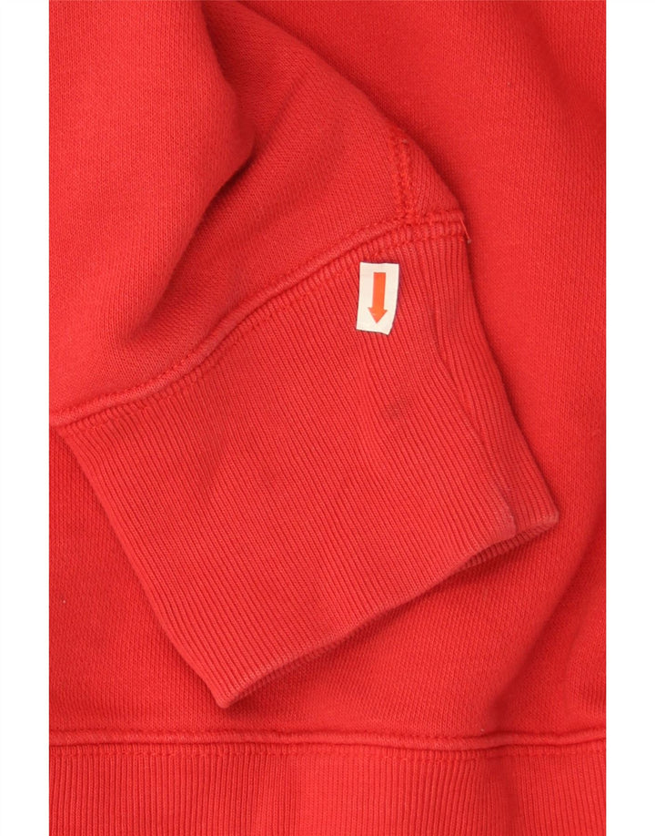 Champion Mens Graphic Sweatshirt Jumper Large Red Cotton