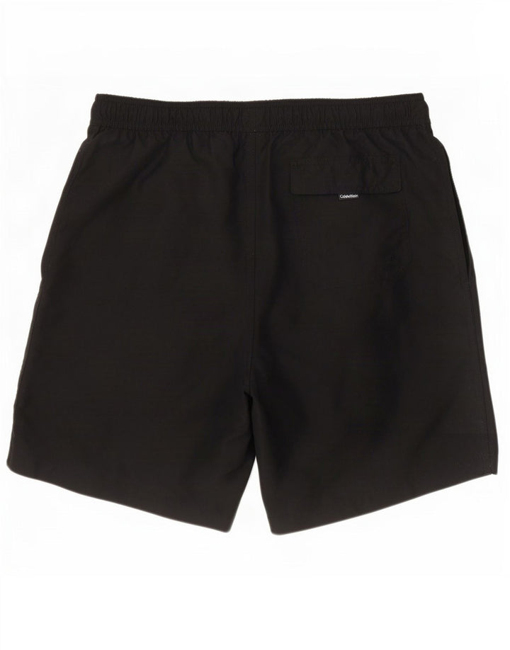 Calvin Klein Mens Swimming Shorts Medium Black Polyester