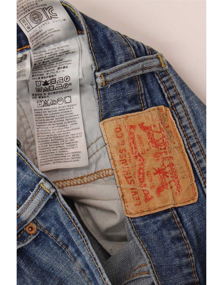 Levi's Mens 511 Slim Jeans W33 L32 Blue Cotton