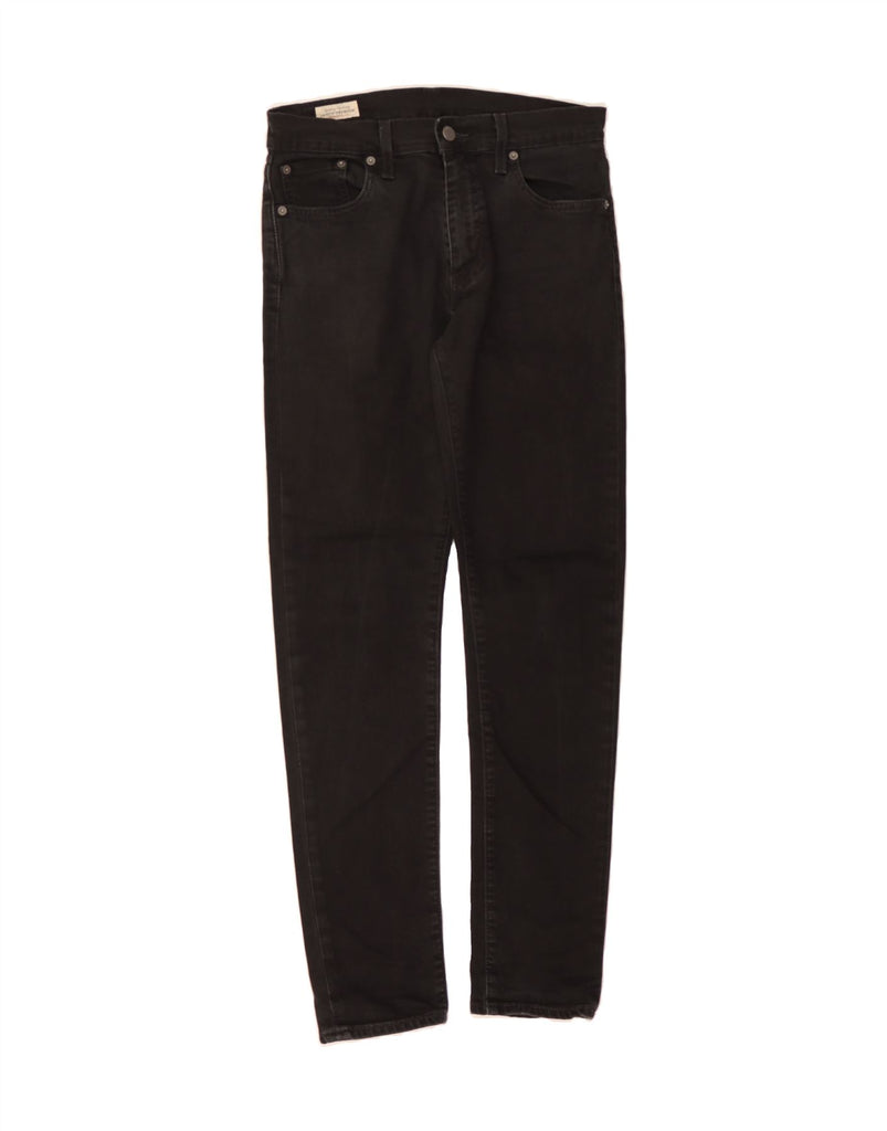 LEVI'S Mens 512 Tapered Slim Jeans W29 L32 Black Cotton Vintage Levi's and Second-Hand Levi's from Messina Hembry 