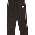 Adidas Boys Tracksuit Trousers Joggers 13-14 Years  Black Polyester