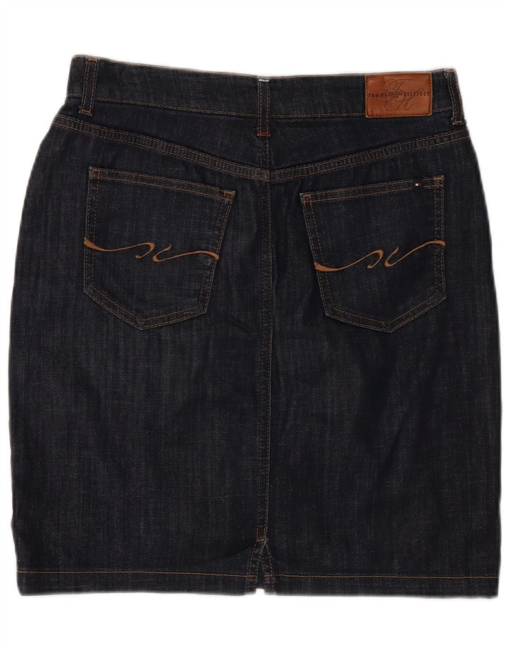 Tommy Hilfiger Womens Denim Skirt W28 Medium Navy Blue