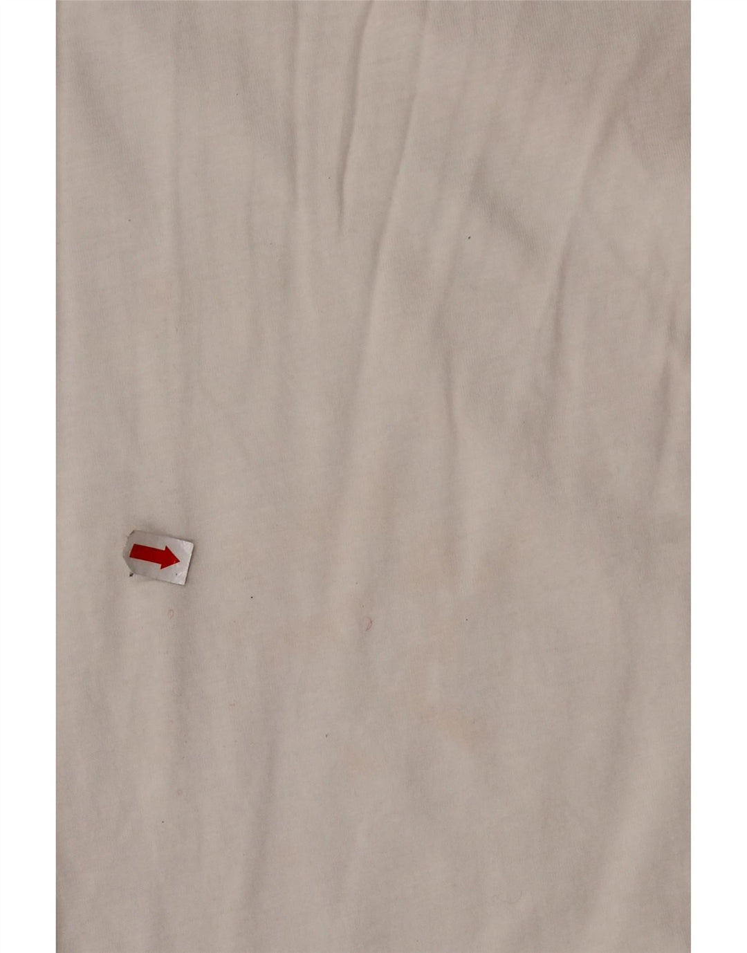 LEVI'S Mens Graphic T-Shirt Top Large Off White Cotton