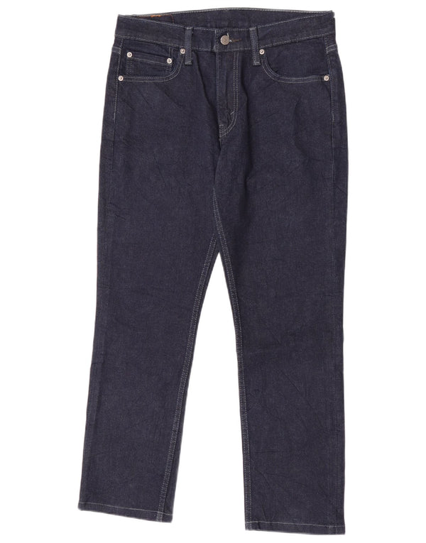 Levi's Mens 511 Slim Jeans W32 L27 Navy Blue Cotton