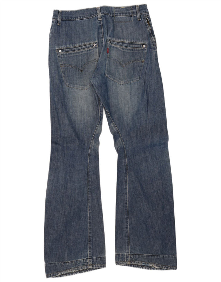Levi's Mens Engineered Bootcut Jeans W32 L31 Blue Cotton