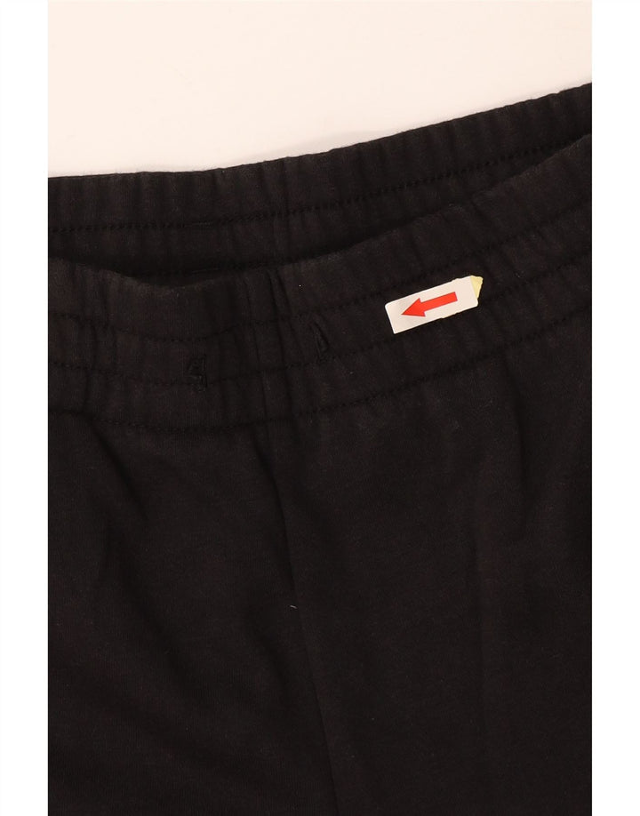 ADIDAS Womens Tracksuit Trousers Joggers UK 12/14 Medium  Black Cotton