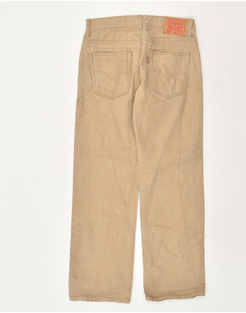 LEVI'S Boys 505 Straight Jeans 15-16 Years W28 L28  Beige Cotton | Vintage Levi's | Thrift | Second-Hand Levi's | Used Clothing | Messina Hembry 