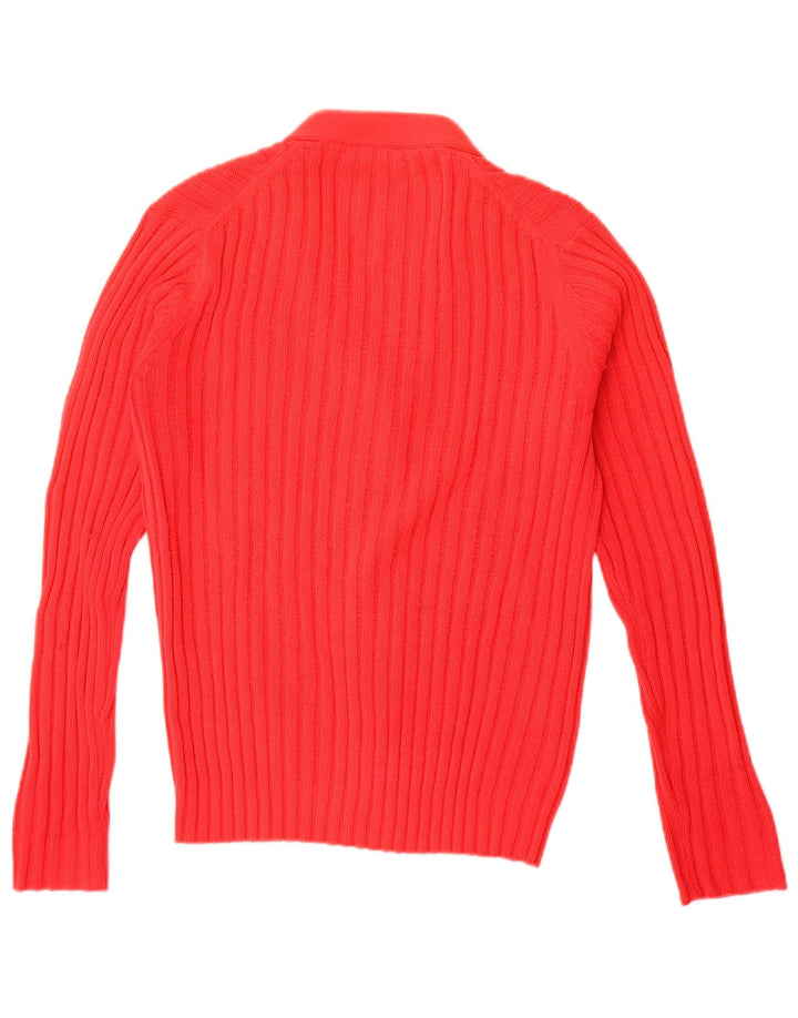 Vintage Womens Cardigan Sweater IT 42 Medium Red Acrylic