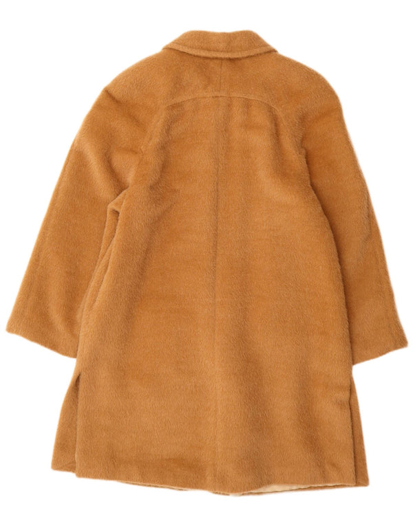 Vintage Womens Overcoat UK 12 Medium Beige