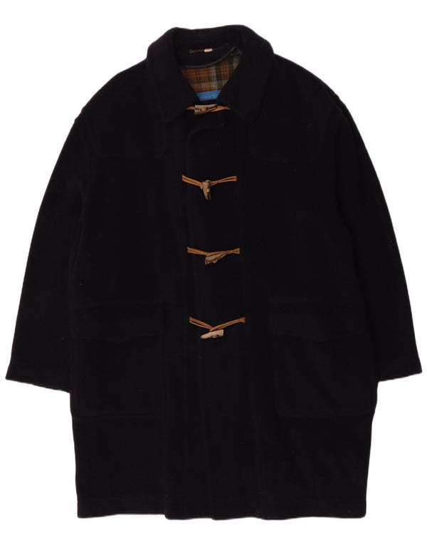 Azzurra Mens Duffle Coat UK 42 XL Navy Blue