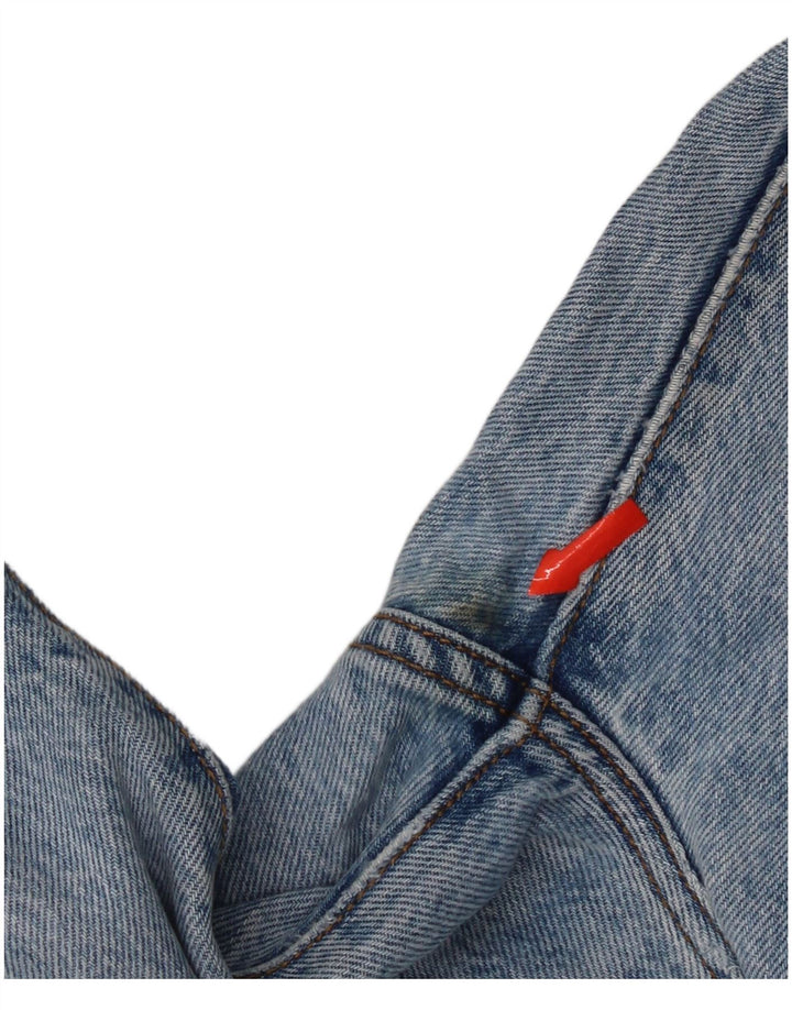 Levi's Womens 501 Distressed Straight Jeans W26 L28 Blue Cotton