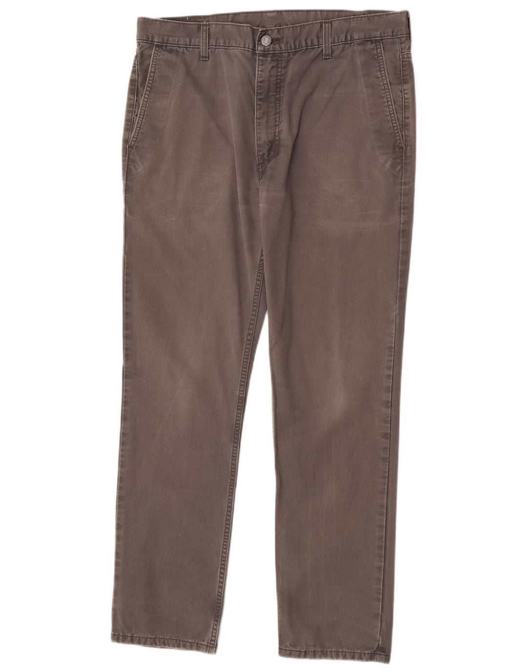 Levi's Mens 751 Straight Jeans W36 L32 Grey Cotton