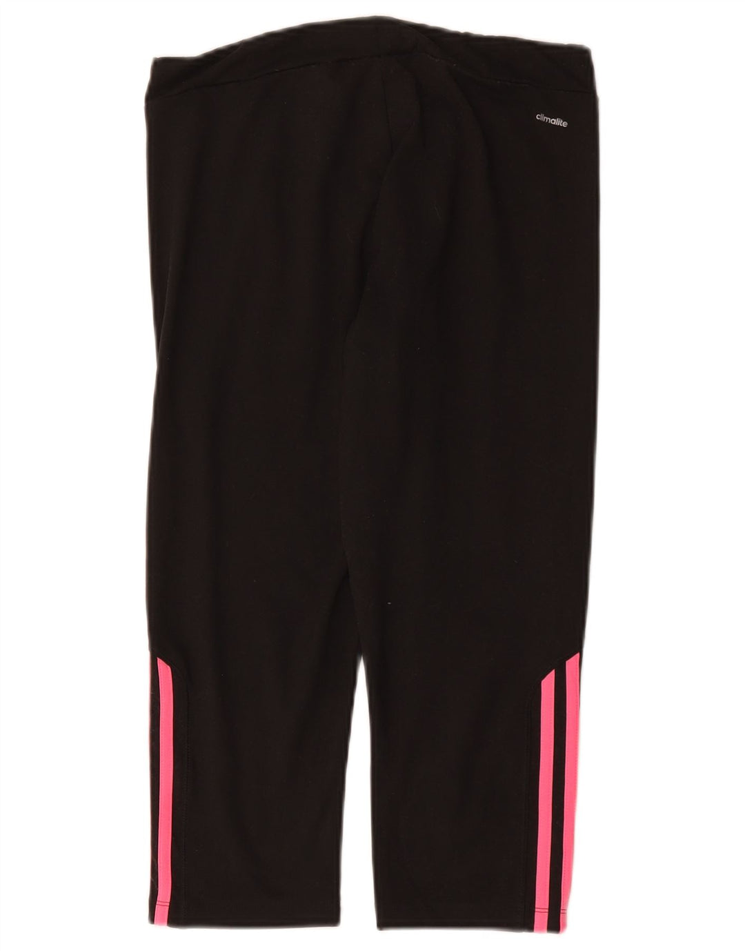 Adidas Womens Climalite Capri Leggings UK 12/14 Medium Black Polyester