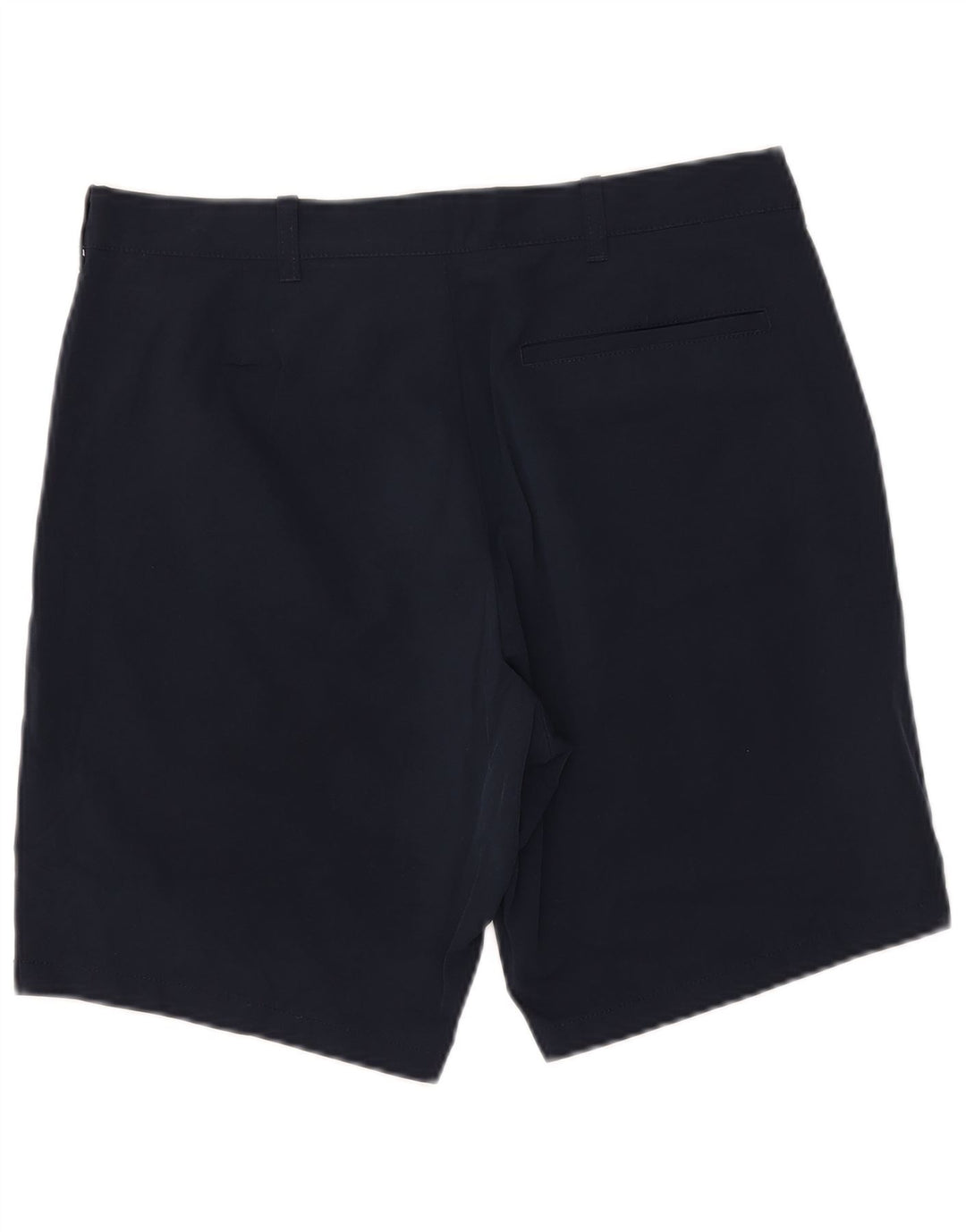 J. Crew Mens Chino Shorts W32 Medium Navy Blue Polyester
