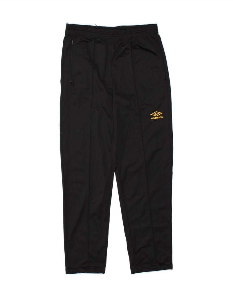 UMBRO Mens Tracksuit Trousers Large Black | Vintage Umbro | Thrift | Second-Hand Umbro | Used Clothing | Messina Hembry 