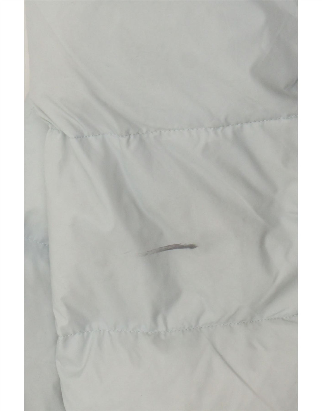 Superdry Womens Hooded Padded Jacket UK 8 Small  Blue Nylon