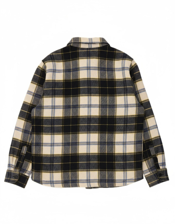 ESPRIT Mens Lumberjack Flannel Shirt XL Navy Blue Check Polyester