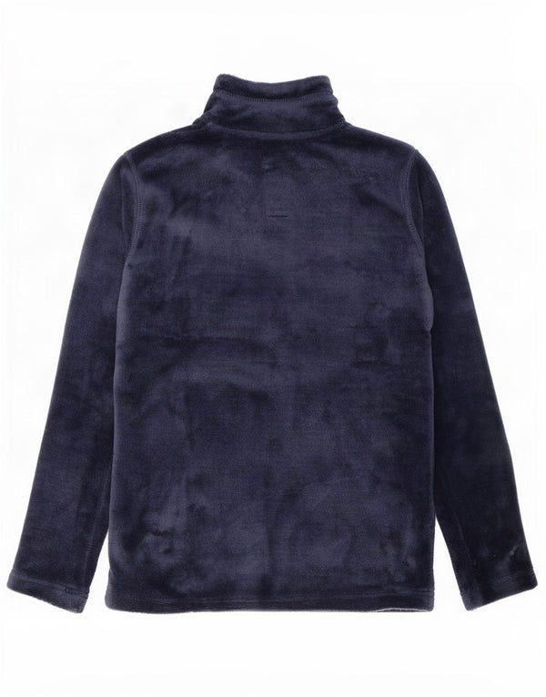 Brugi Womens Fleece Jacket UK 14 Medium Navy Blue Polyester