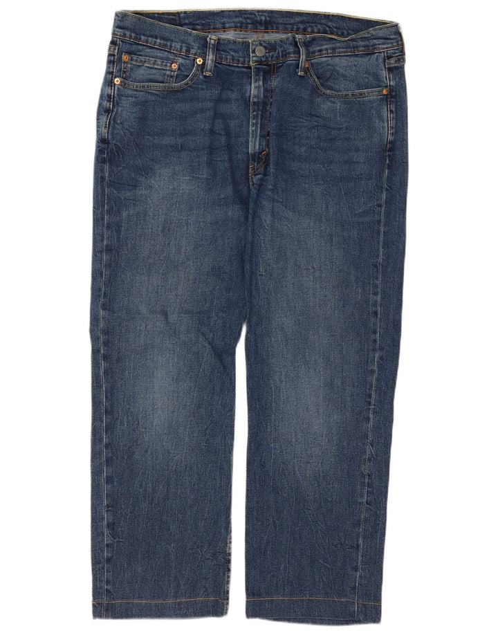 Levi's Mens 514 Straight Jeans W38 L27 Blue Cotton