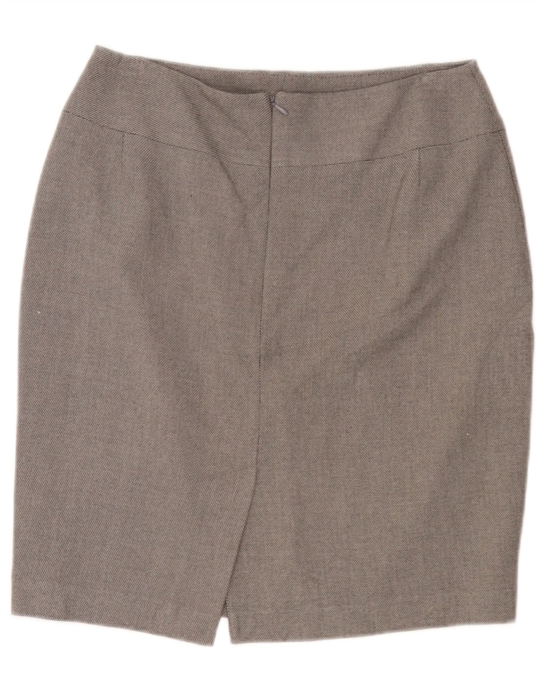 Marks & Spencer Womens Pencil Skirt UK 10 Small W30  Grey Polyester