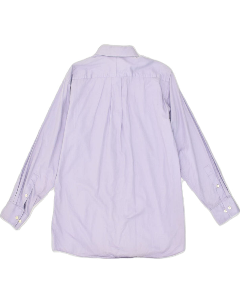 MICHAEL KORS Mens Shirt Size 15 1/2 Medium Purple Cotton | Vintage Michael Kors | Thrift | Second-Hand Michael Kors | Used Clothing | Messina Hembry 