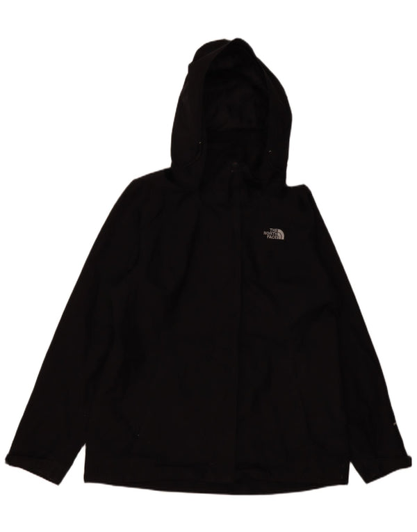 The North Face Womens Dryvent Hooded Rain Jacket UK 16 Large Black
