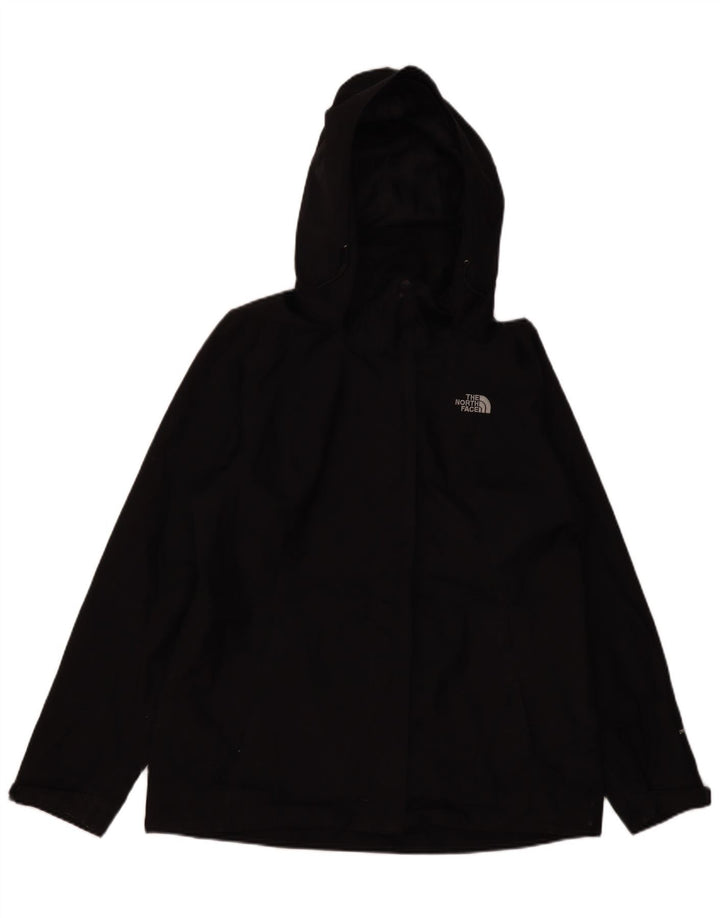 The North Face Womens Dryvent Hooded Rain Jacket UK 16 Large Black