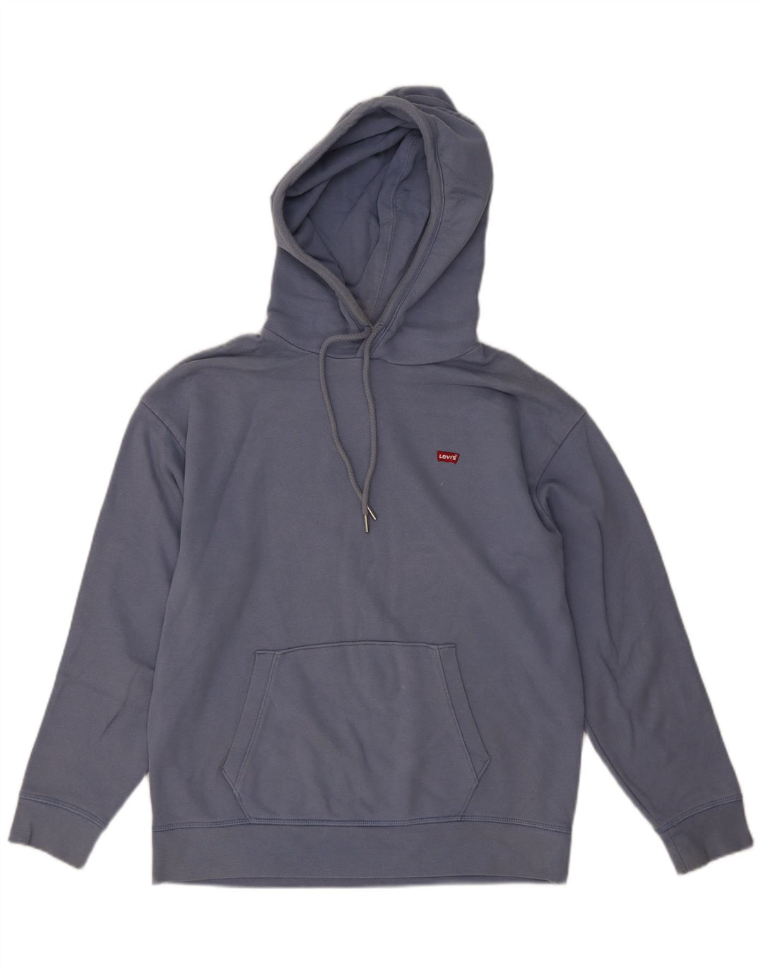 Levi's Mens Hoodie Jumper Medium Navy Blue Cotton