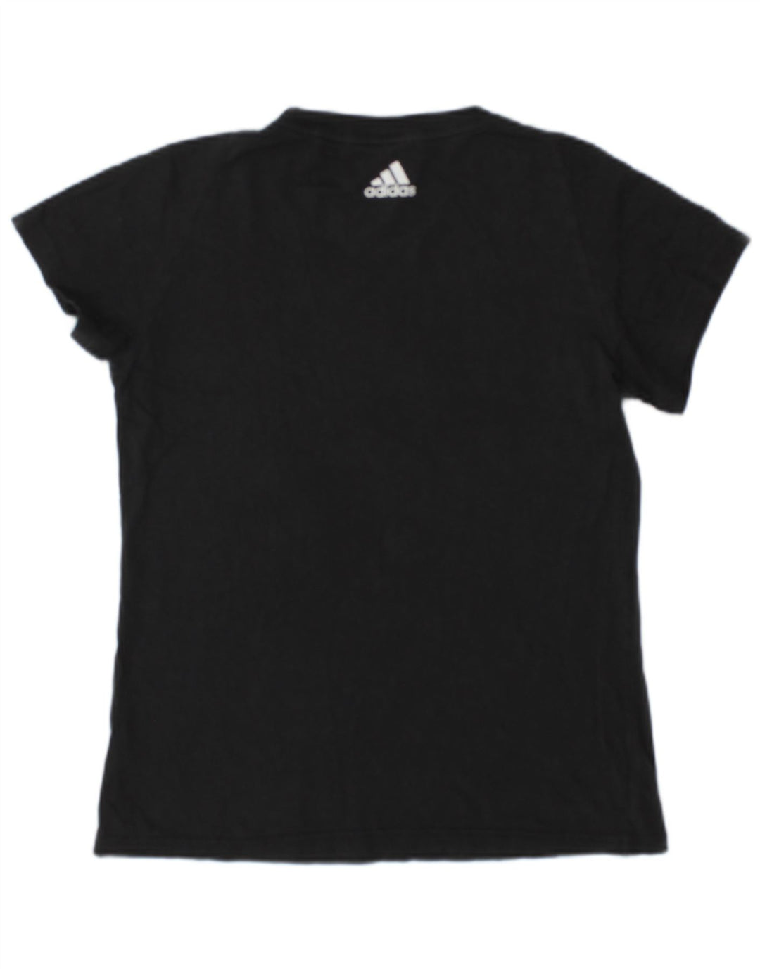 Adidas Womens Graphic T-Shirt Top UK 12/14 Medium Grey