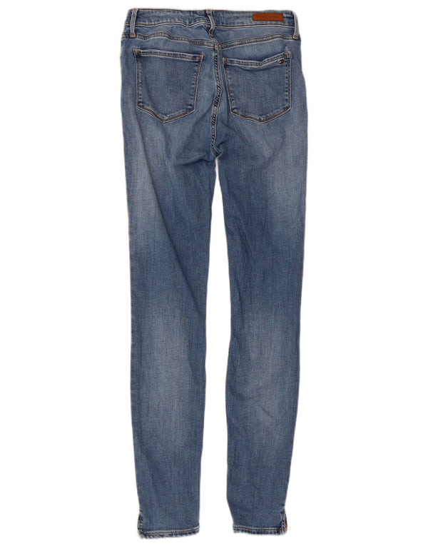 TOMMY HILFIGER Womens Como Skinny Jeans W28 L29 Blue Cotton
