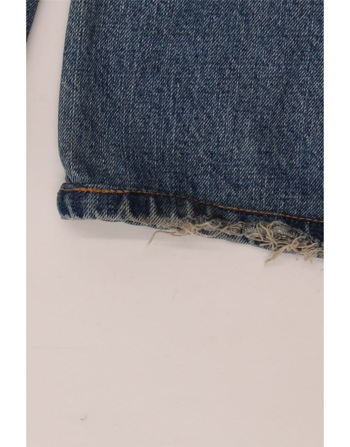 Armani Womens Flared Jeans W28 L32 Blue Cotton