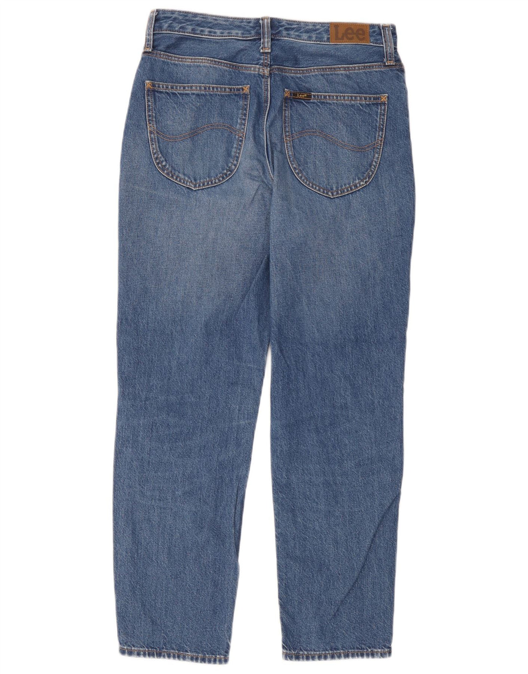 Lee Mens Carol Cropped Jeans W28 L25 Blue Cotton