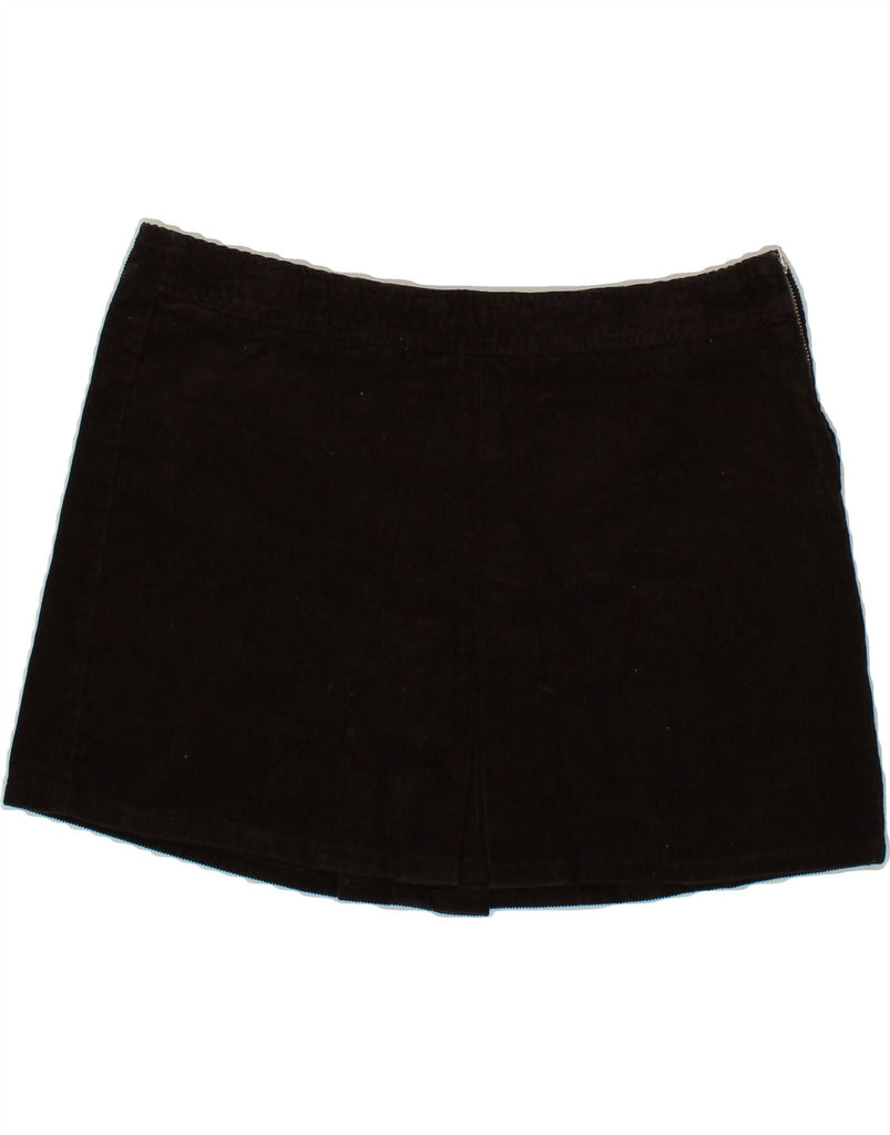 VINTAGE Womens Mini Corduroy Skirt IT 46 Large W34  Brown Cotton Vintage Vintage and Second-Hand Vintage from Messina Hembry 