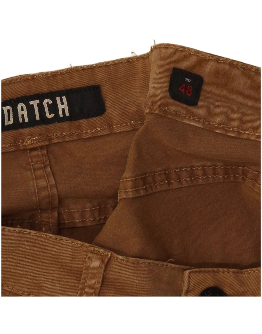 Datch Mens Slim Casual Trousers IT 48 Medium W32 L29 Beige