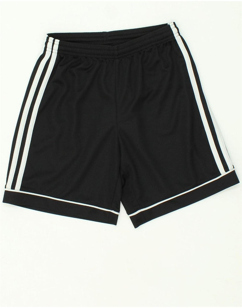 ADIDAS Boys Aeroready Sport Shorts 11-12 Years Black Polyester Vintage Adidas and Second-Hand Adidas from Messina Hembry 