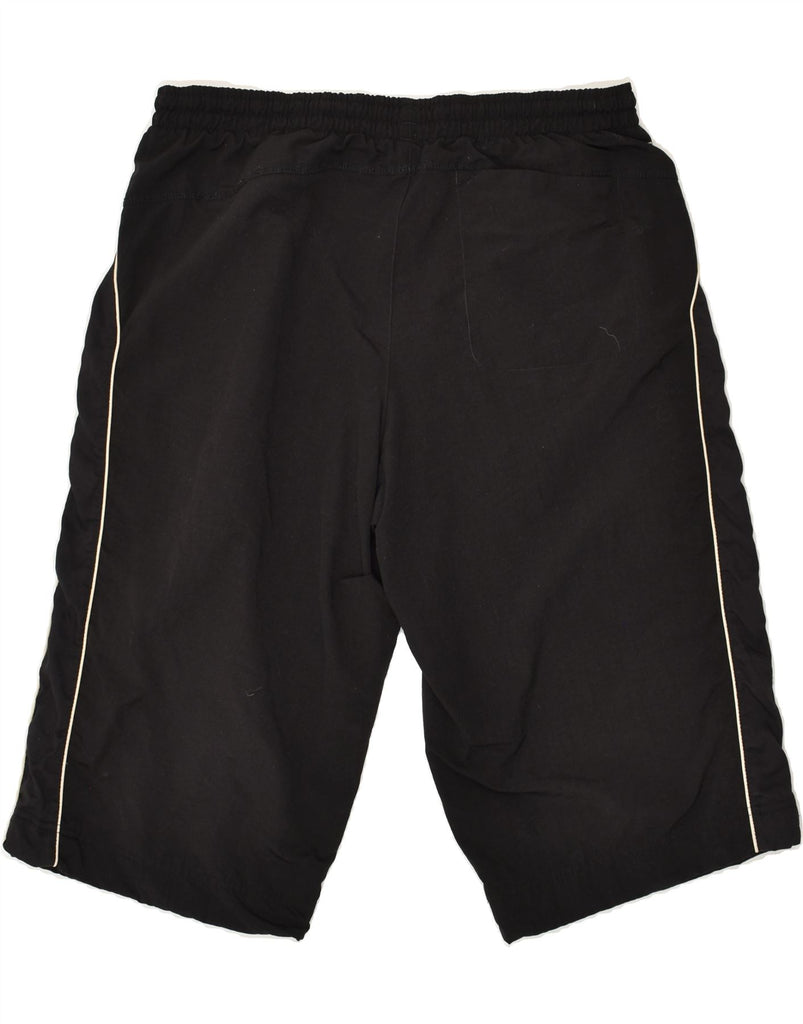 PUMA Mens Sport Shorts Large Black Nylon | Vintage Puma | Thrift | Second-Hand Puma | Used Clothing | Messina Hembry 