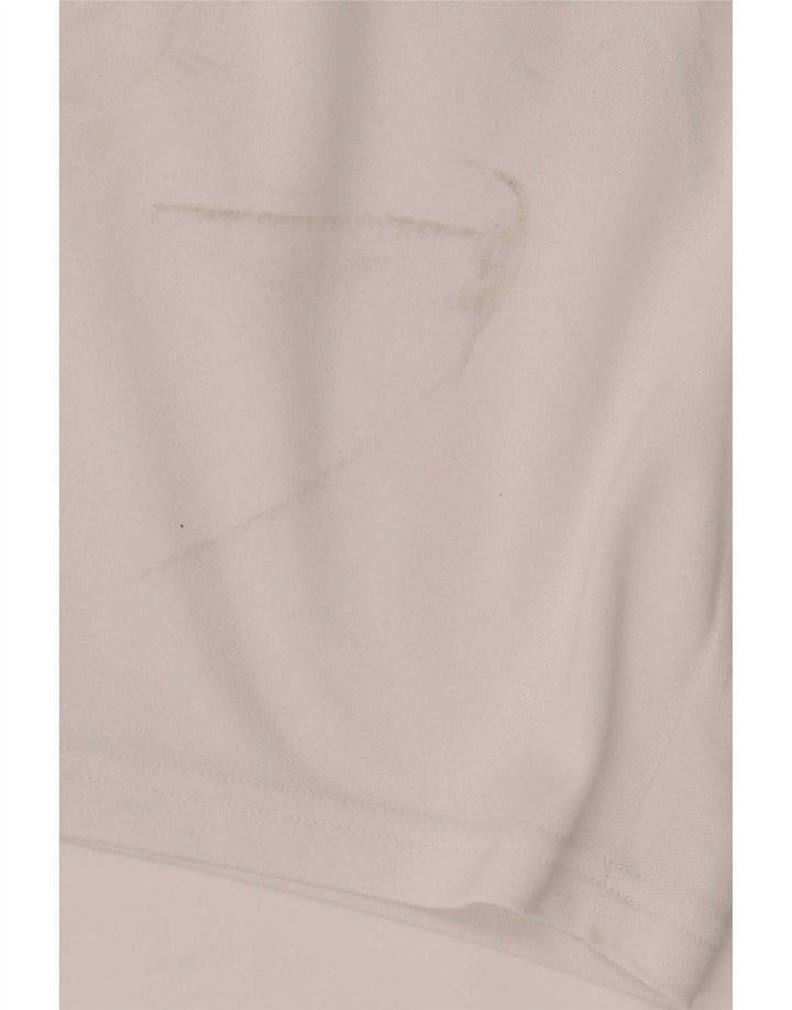 Adidas Mens Climalite Sport Shorts Medium White Polyester