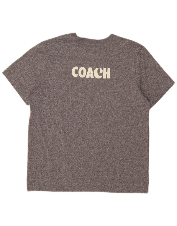 Nike Womens Soccer Camp Graphic T-Shirt Top UK 16 Large Grey Flecked
