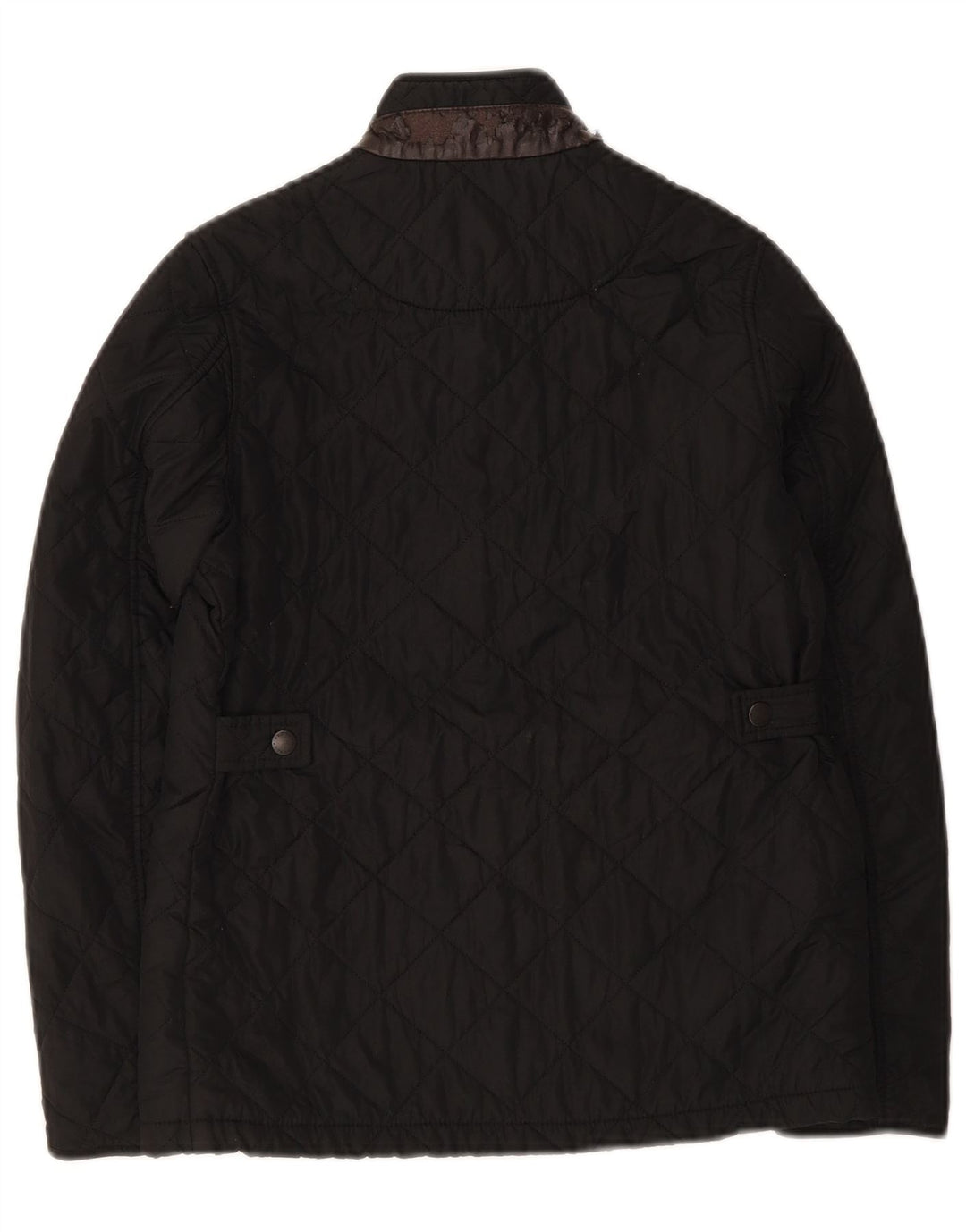 Barbour Boys Quilted Jacket 10-11 Years Large Black