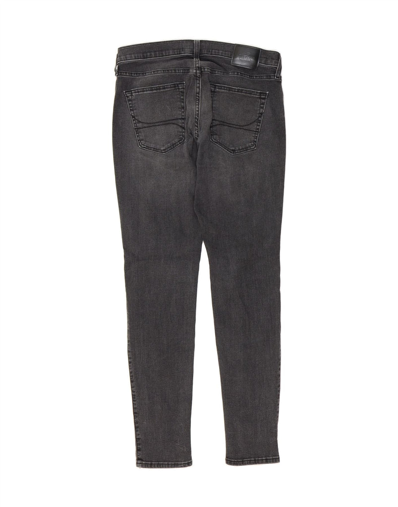 HOLLISTER Mens Super Skinny Jeans W34 L32 Black Cotton Vintage Hollister and Second-Hand Hollister from Messina Hembry 