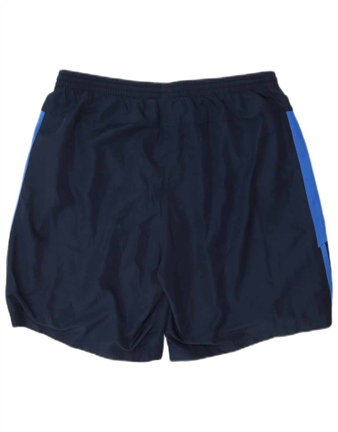 Adidas Mens Sport Shorts Large Navy Blue Colourblock Polyester