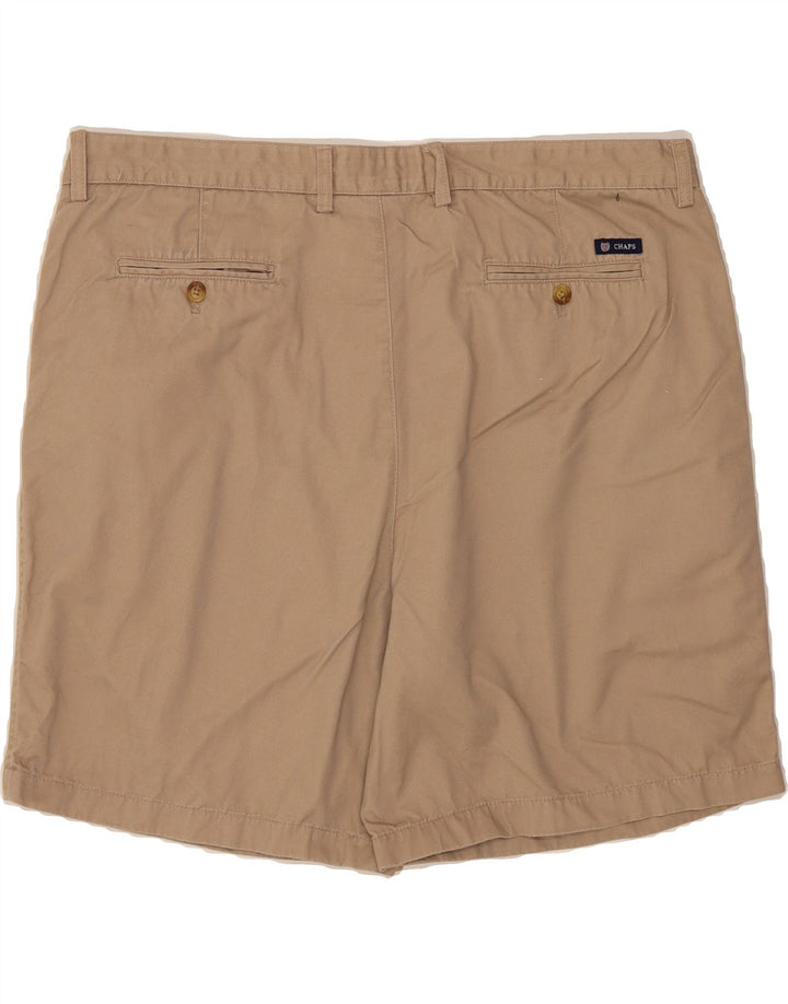 CHAPS Mens Pegged Chino Shorts W42 2XL Brown Cotton Vintage Chaps and Second-Hand Chaps from Messina Hembry 