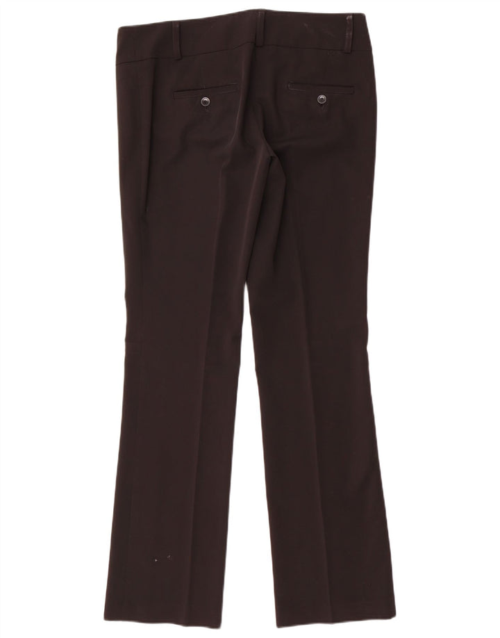 Calvin Klein Womens Slim Casual Trousers W32 L32 Black Polyester